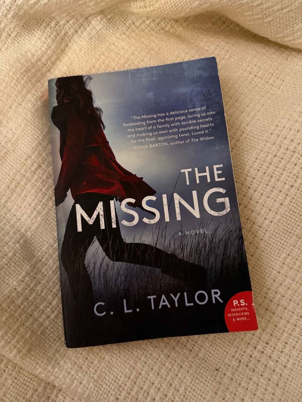 The Missing By C.L. Taylor Paperback Novel